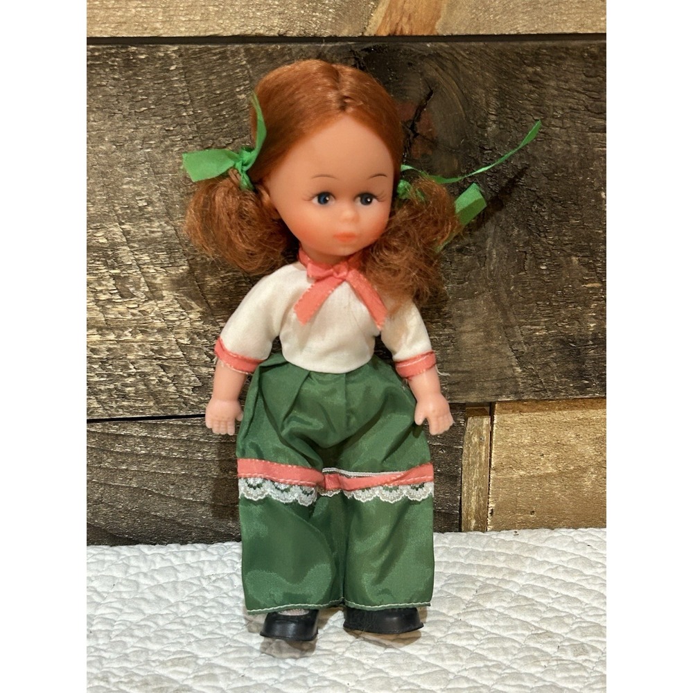 VTG Gifts From Ireland Costume Doll 6"